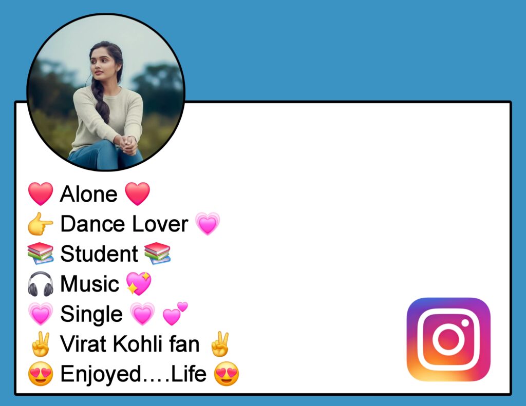 Alone Bio For Instagram For Girl