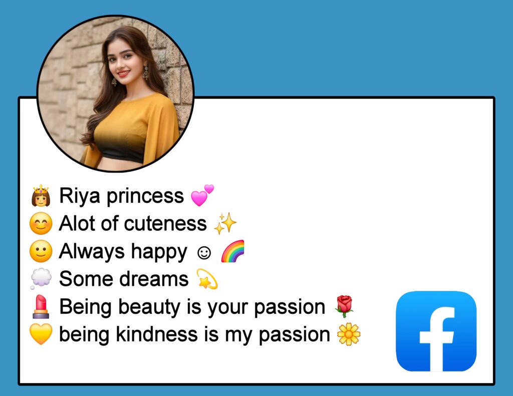 Bio For Facebook For Girls