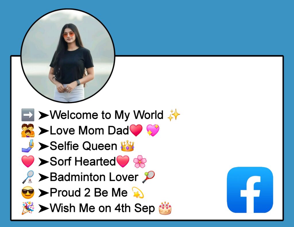 Facebook Bio For Girls