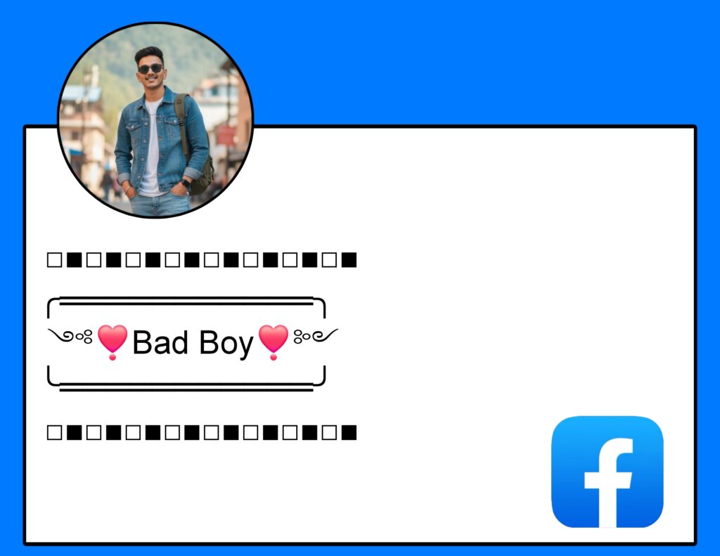 Stylish VIP Bio For Facebook