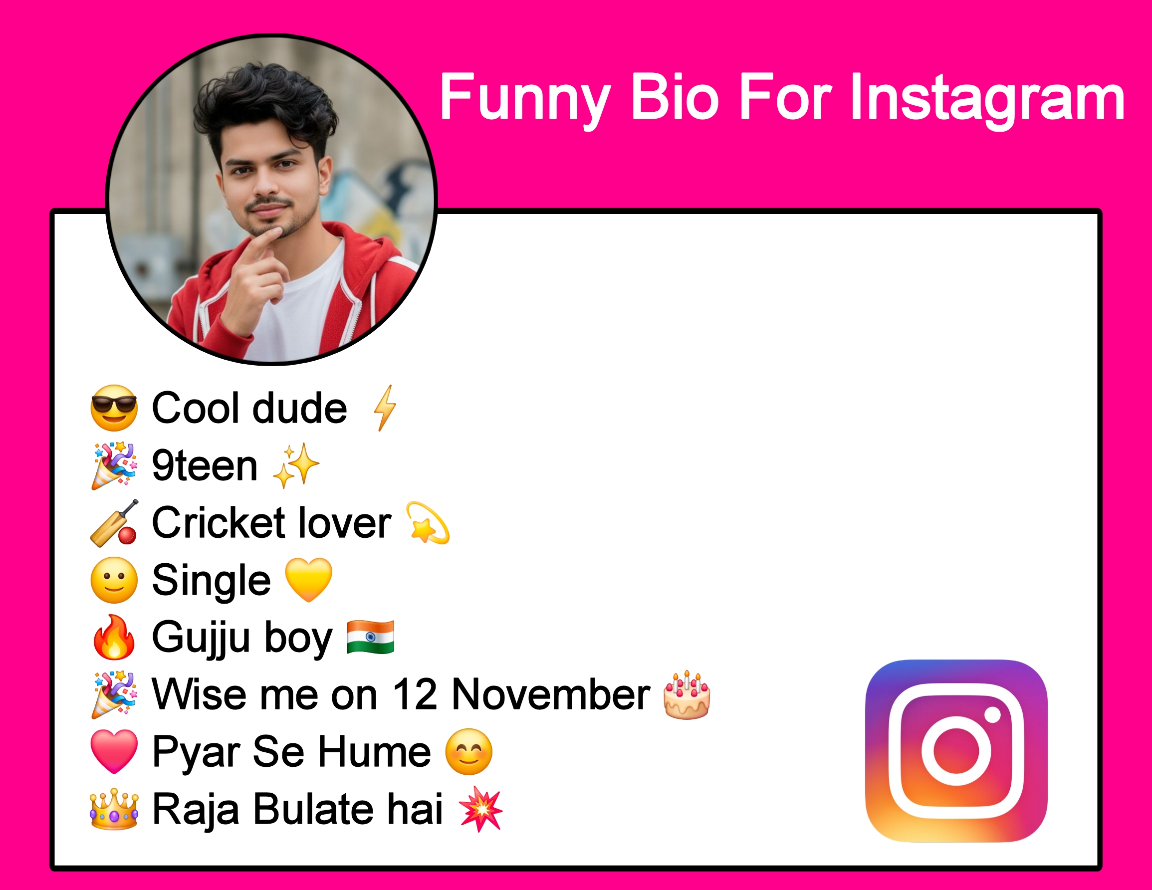 Funny Bio For Instagram