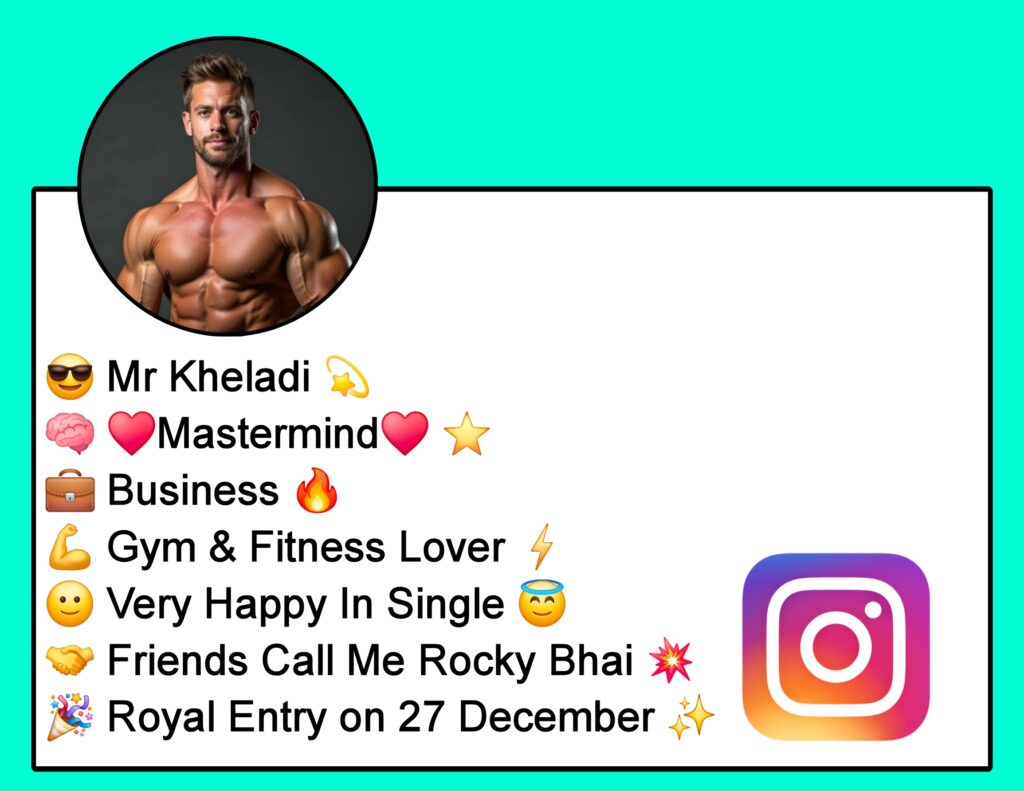 Gym Fitness Bio For Instagram