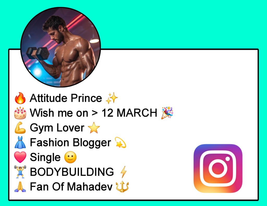 Gym Bio For Instagram