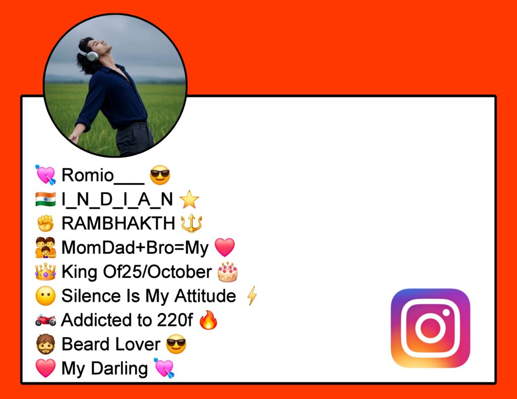 Instagram Bio For Boys Simple