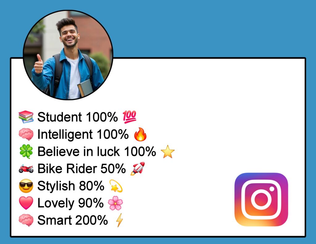 Instagram Bio For Students With Emoji