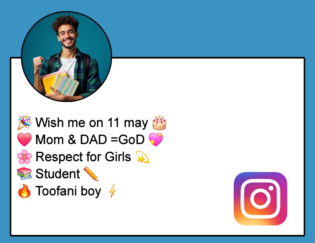 Stylish Instagram Bio For Students