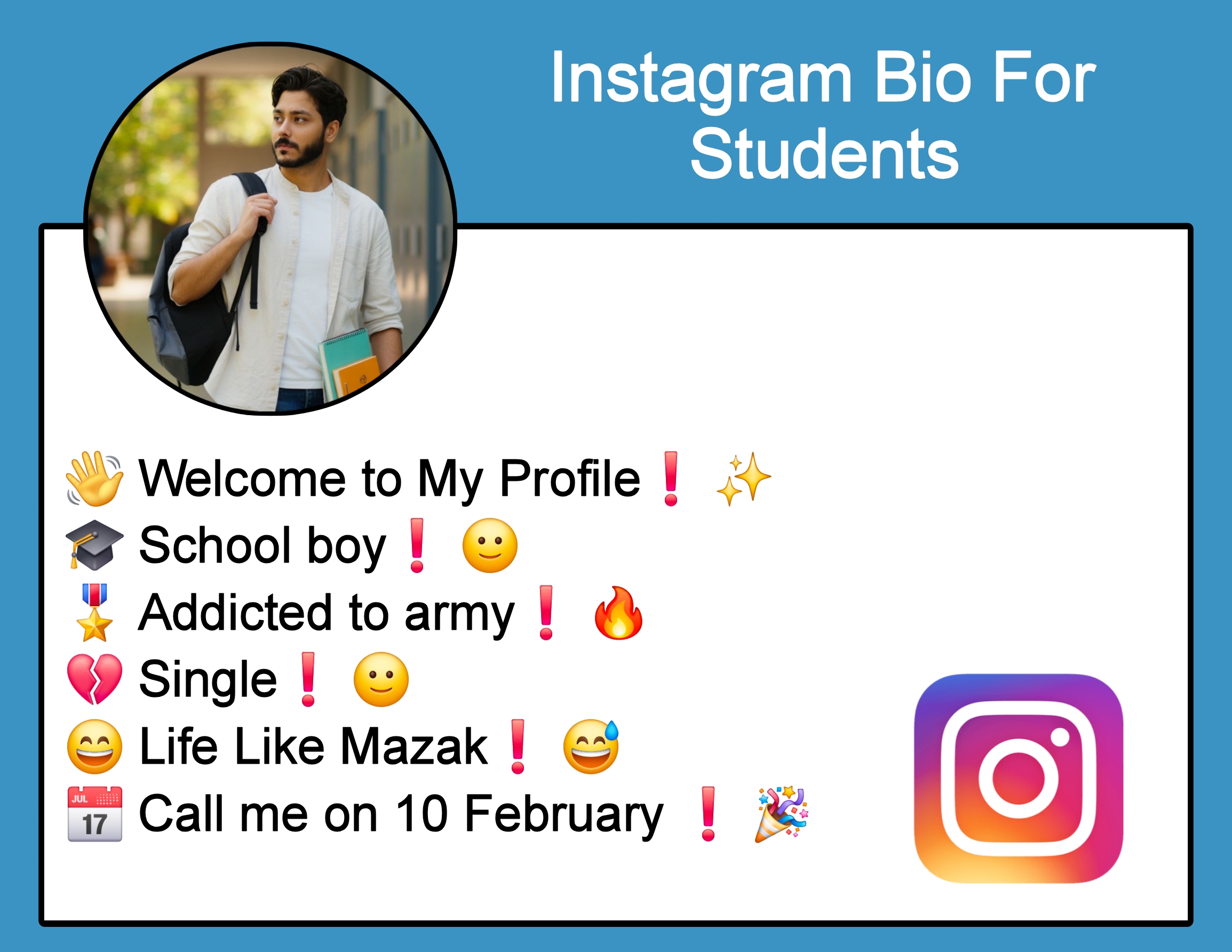 Instagram Bio For Students