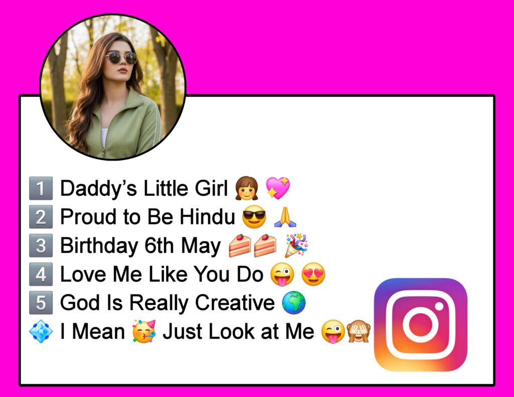 Instagram Par Bio Me Kya Likhe For Girl