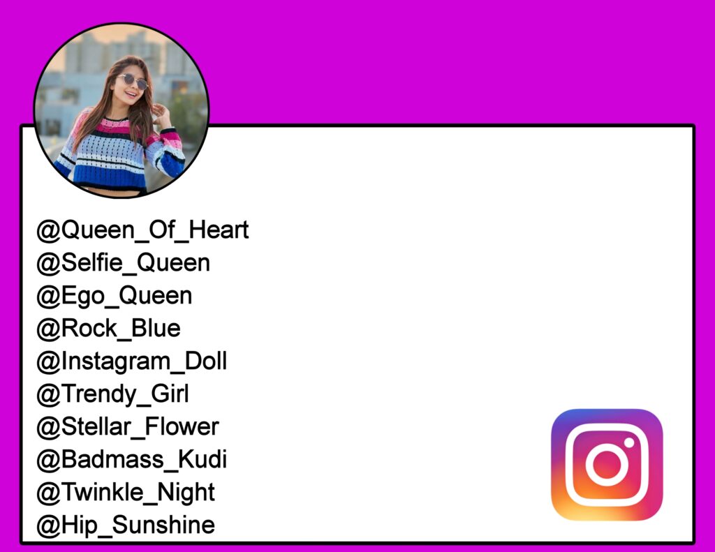 Username For Instagram For Girls