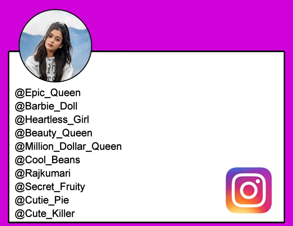 Instagram Username For Girls