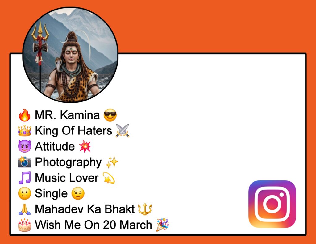 Instagram Bio For Mahakal Bhakt