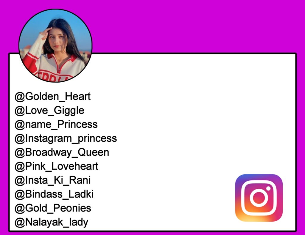 Professional Instagram Username For Girls