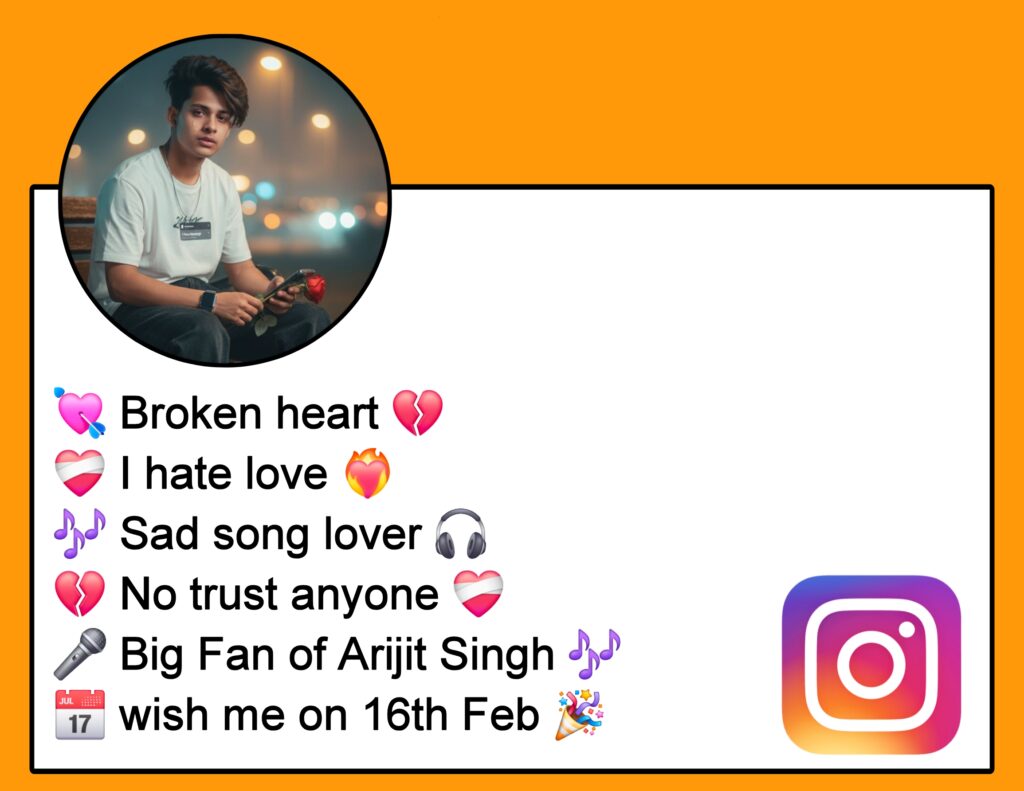 Stylish Sad Bio For Instagram