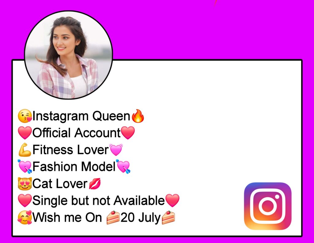 Swag Bio For Instagram With Emoji
